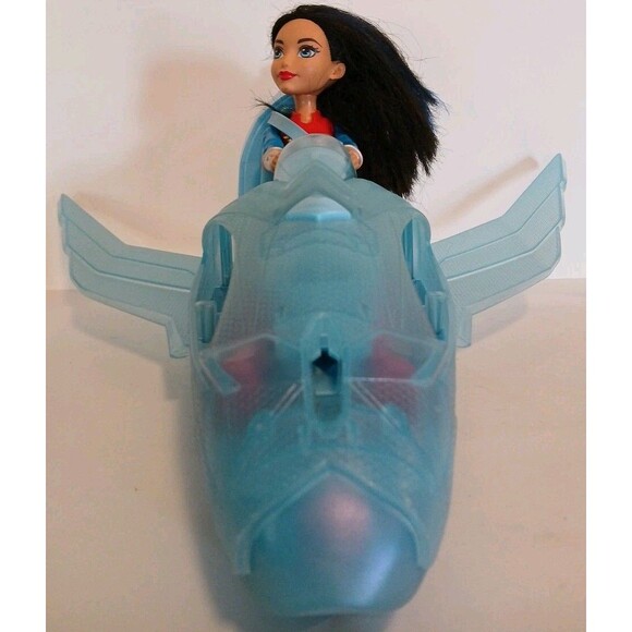 DC 12" Wonder Woman & 16"-20" Invisible Jet Plane Airplane Super Hero Girls 2016 - Picture 1 of 16